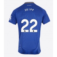 Maglie da calcio Leicester City Oliver Skipp #22 Prima Maglia 2024-25 Manica Corta